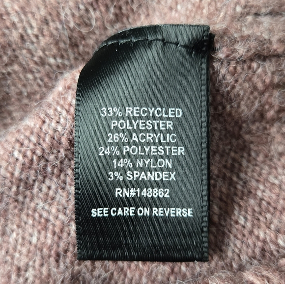 NWT Torrid Vegan Cashmere Pullover V-Neck Ruffle Elbow Sleeve Sweater - Picture 13 of 16